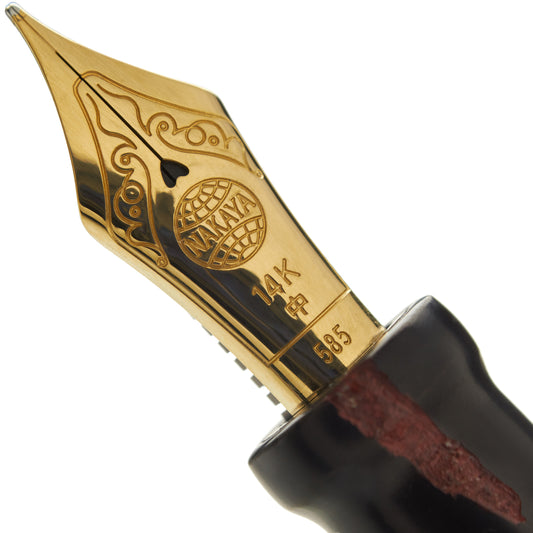 Nakaya Naka-ai Cigar Negoro Red Cloth - nibs.com