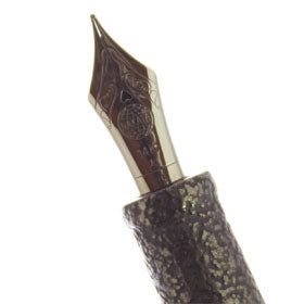 Nakaya Long Cigar Nuno Kise Silver Tin Fabric - nibs.com