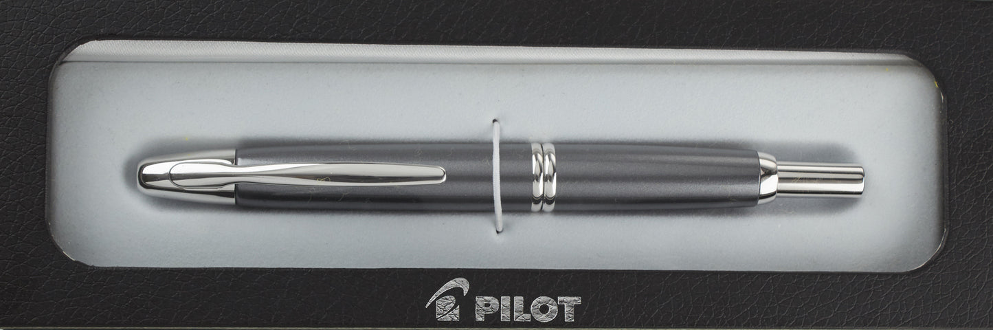 Pilot Vanishing Point Gun Metal Grey - nibs.com