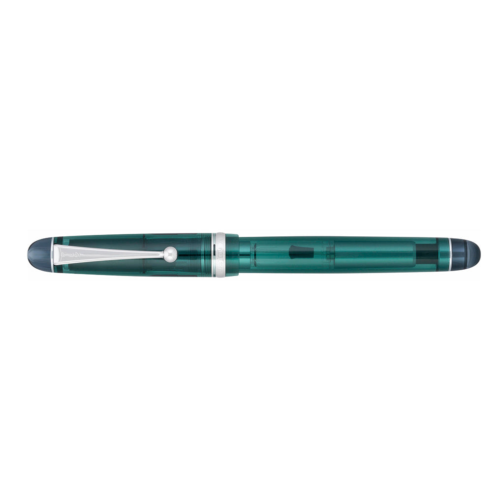 Pilot Custom 74 Forest Green Demonstrator - nibs.com