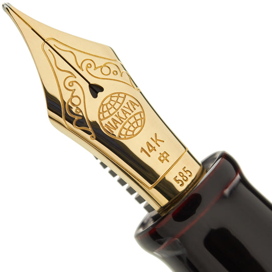 Nakaya Piccolo Writer Kuro-tamenuri - nibs.com