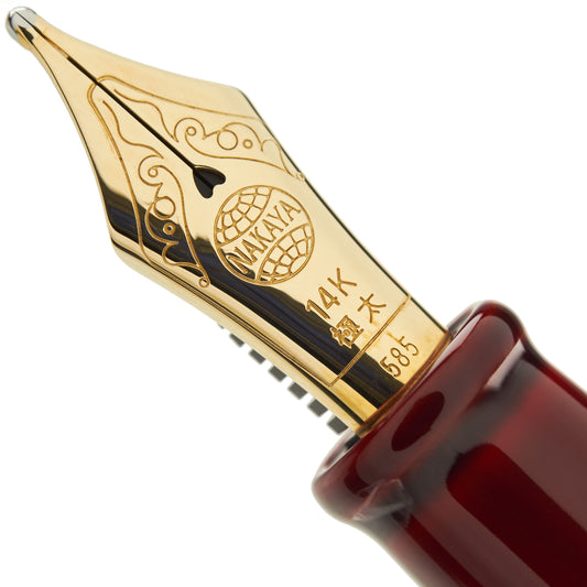 Nakaya Decapod Writer Aka-tamenuri TW - nibs.com