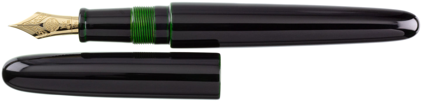 Nakaya Portable Cigar Midori-tamenuri - nibs.com