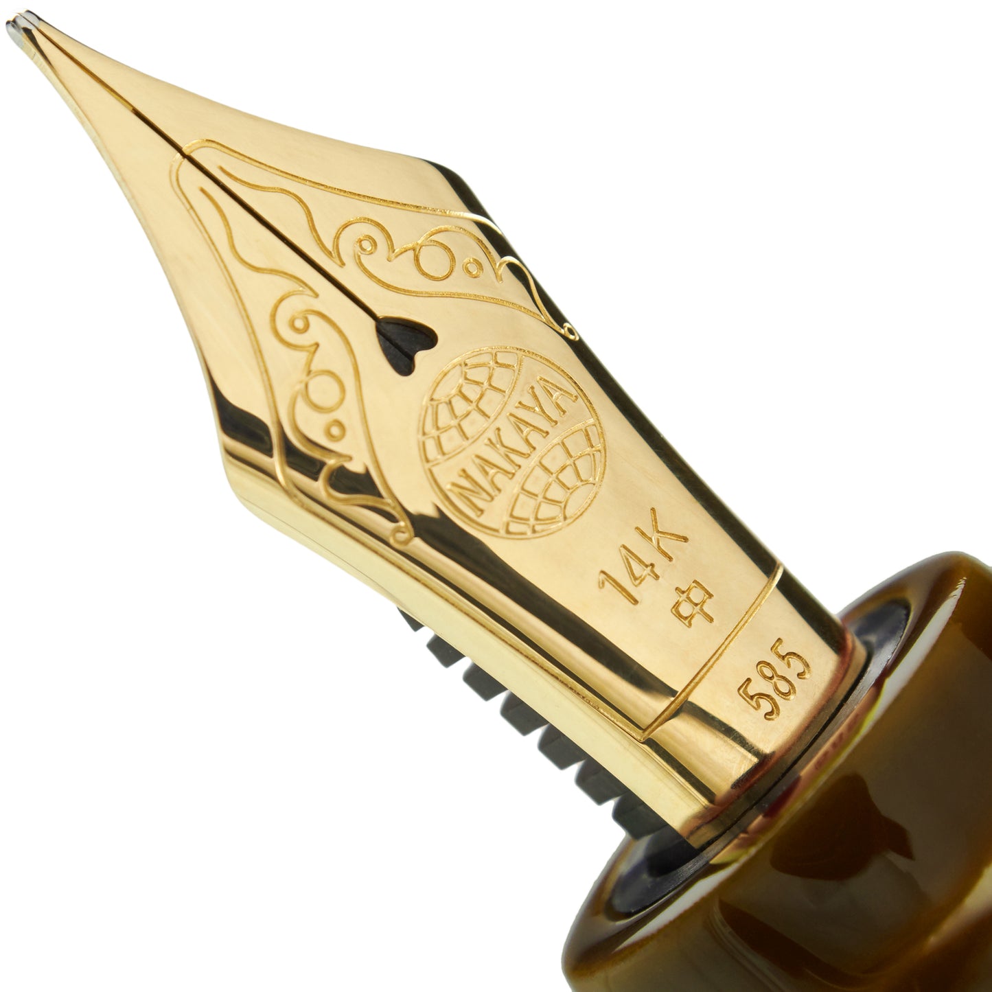 Nakaya 17mm Portable Cigar String Rolled Heki-tamenuri - nibs.com