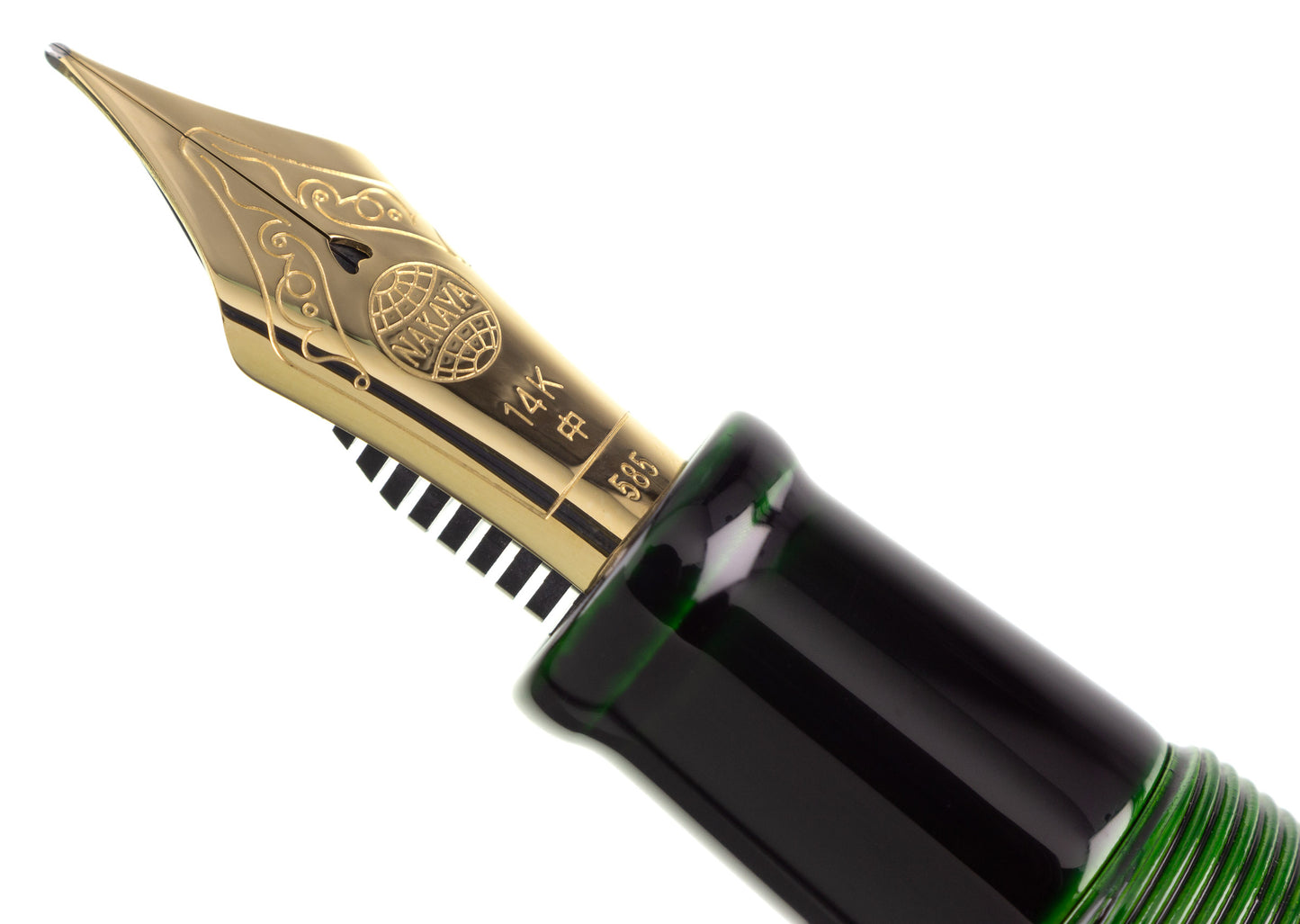 Nakaya Portable Writer Midori-tamenuri - nibs.com