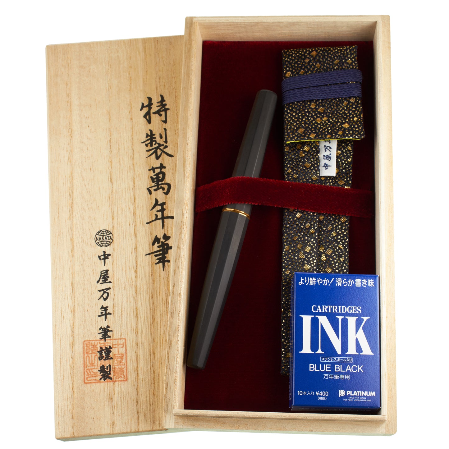 Nakaya Decapod Cigar Sumiko Gold ST - nibs.com
