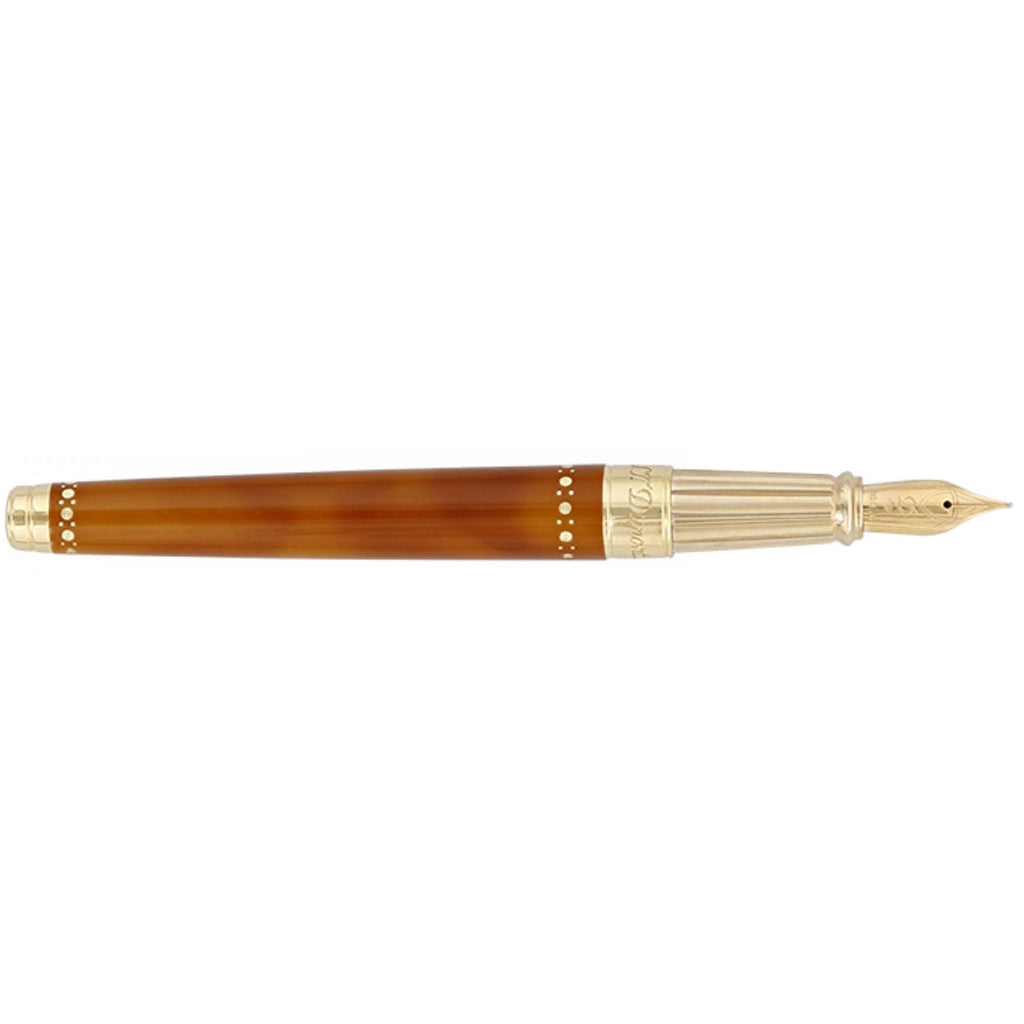 S.T. Dupont Line D Large Derby Gold - nibs.com