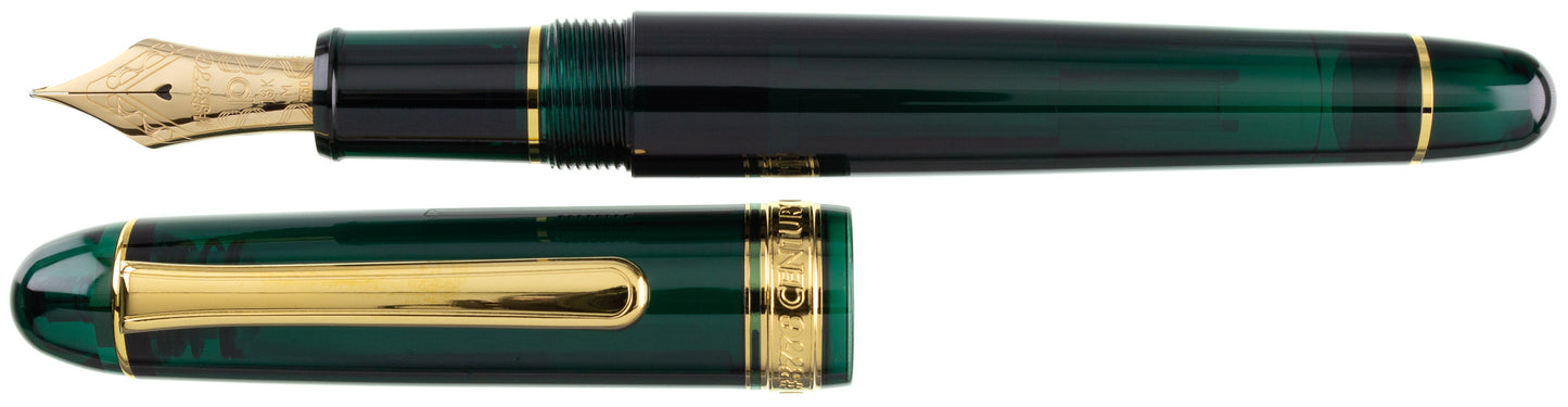 Platinum 3776 Century Laurel Green - nibs.com