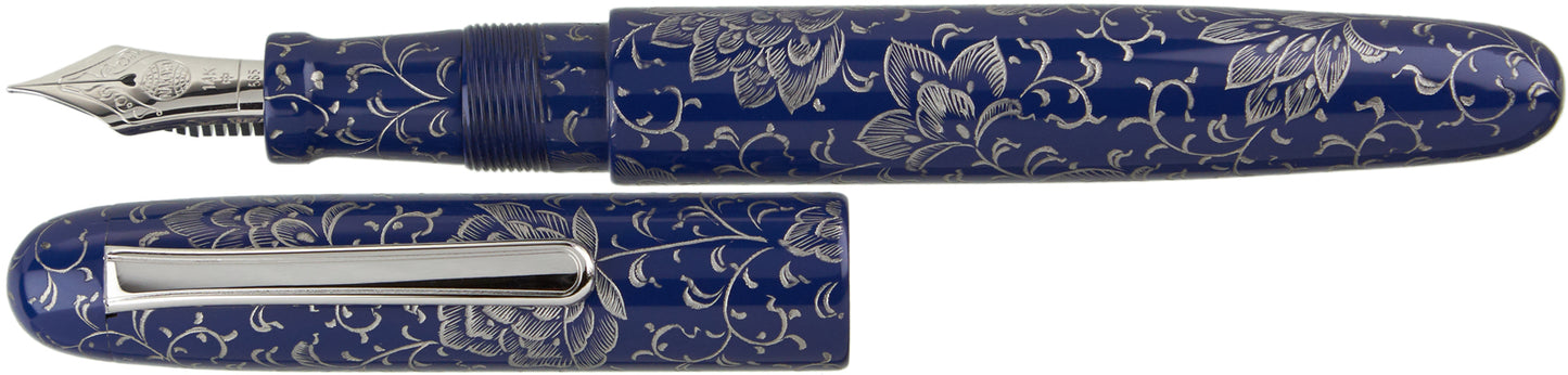 Nakaya Portable Writer Housoge Kikyo Platinum - nibs.com