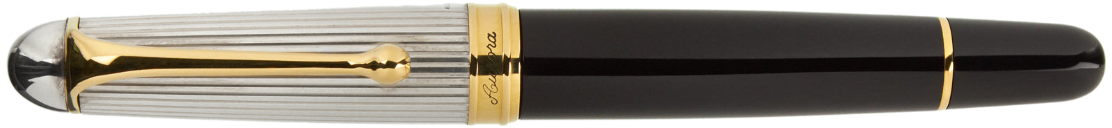 Aurora 88 Black with Sterling Silver Cap - nibs.com