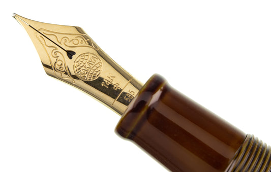 Nakaya Naka-ai Writer Blue Rose with Raden - nibs.com