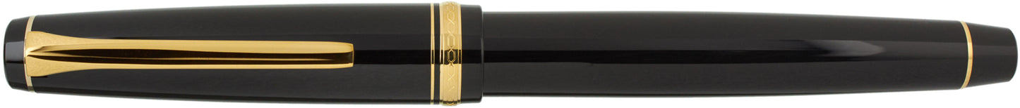 Pilot Falcon Resin Black Gold - nibs.com