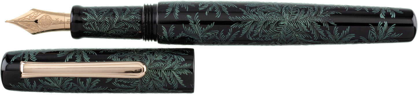 Nakaya Neo Standard Shinobu Green - nibs.com