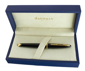 Waterman Carene Black Sea Gold - nibs.com