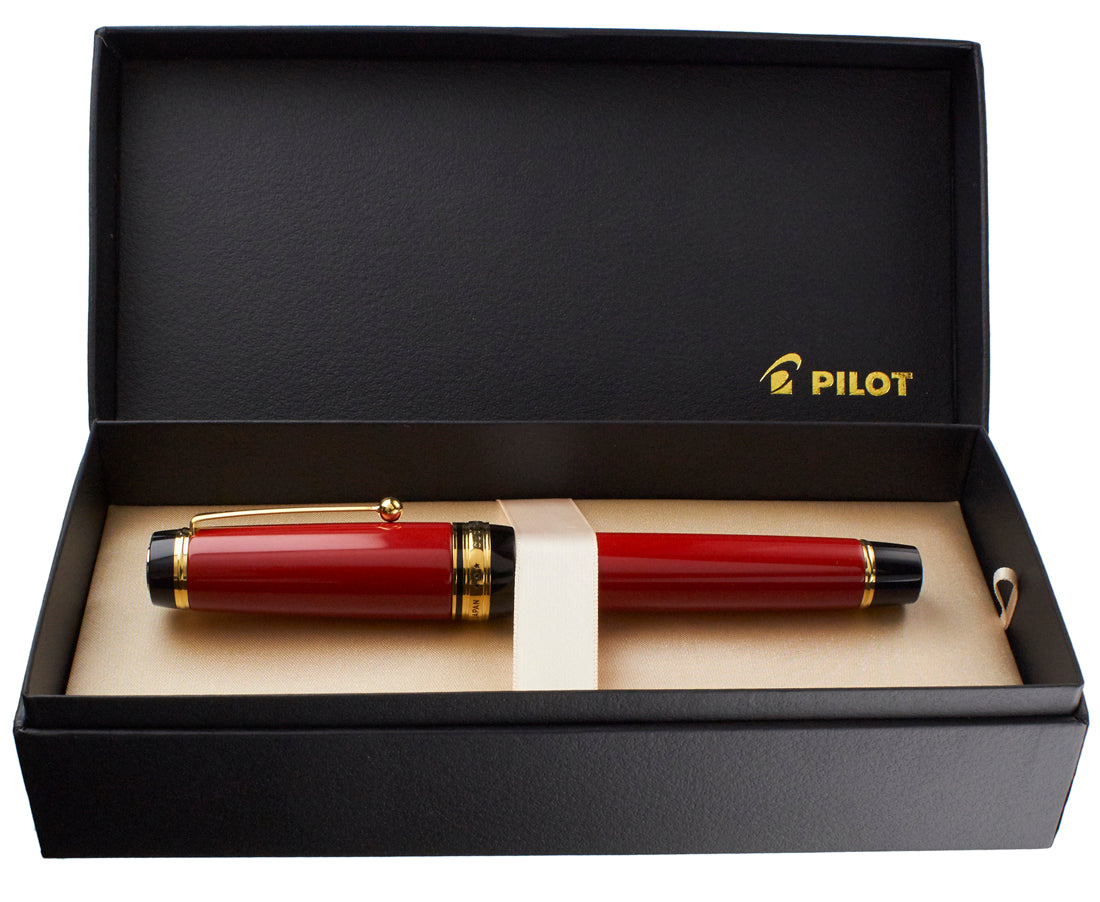 Pilot Custom Urushi Vermilion Barrel - nibs.com