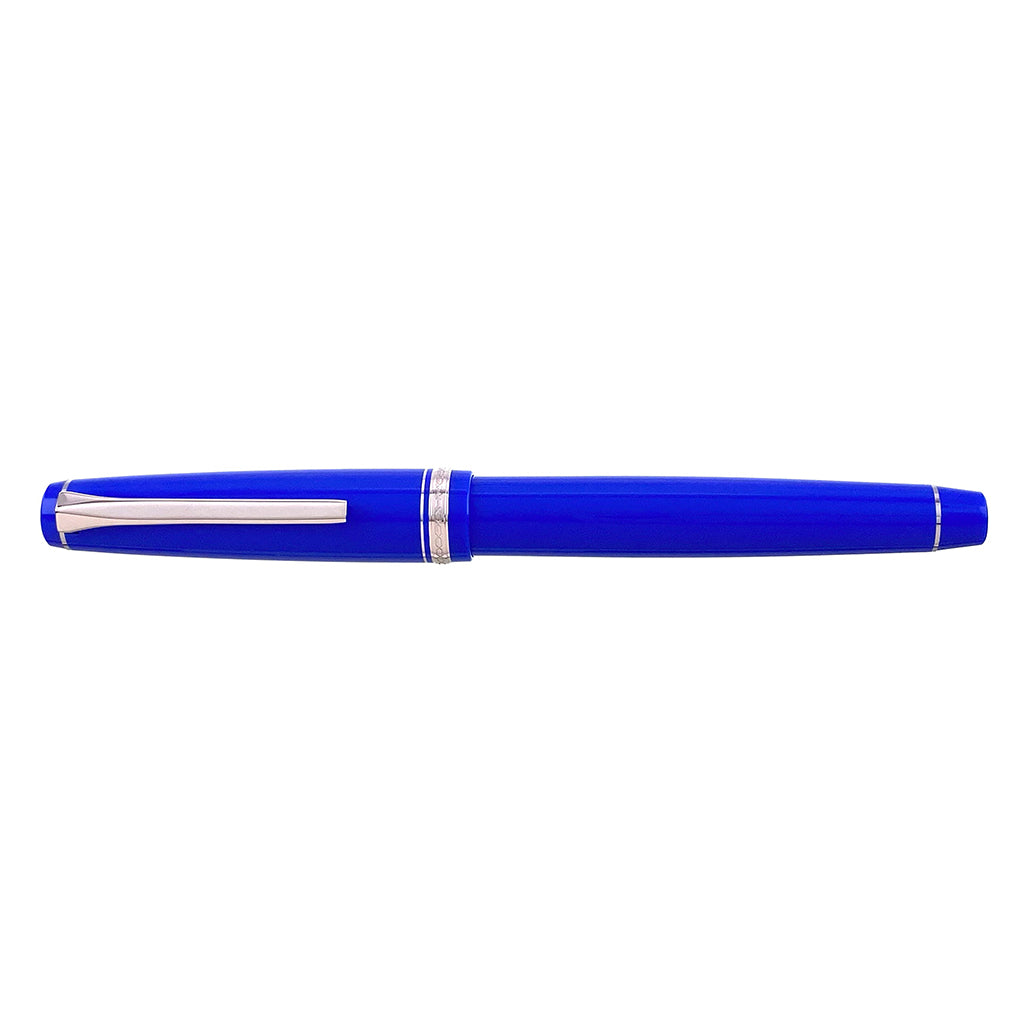 Pilot Falcon Resin Blue Rhodium - nibs.com