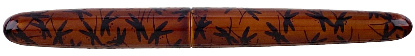 Nakaya Portable Cigar Byakudan-Nuri with Yakou Maki-e Akitsu-shima - nibs.com