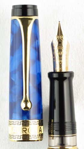 Aurora Optima Auroloide Blue Gold - nibs.com