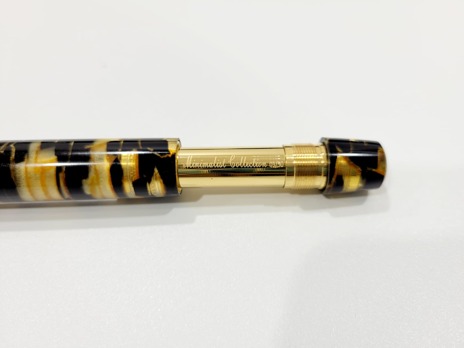 ASC Bologna Extra Minimalist Celluloid Black Lucens Limited Edition - nibs.com