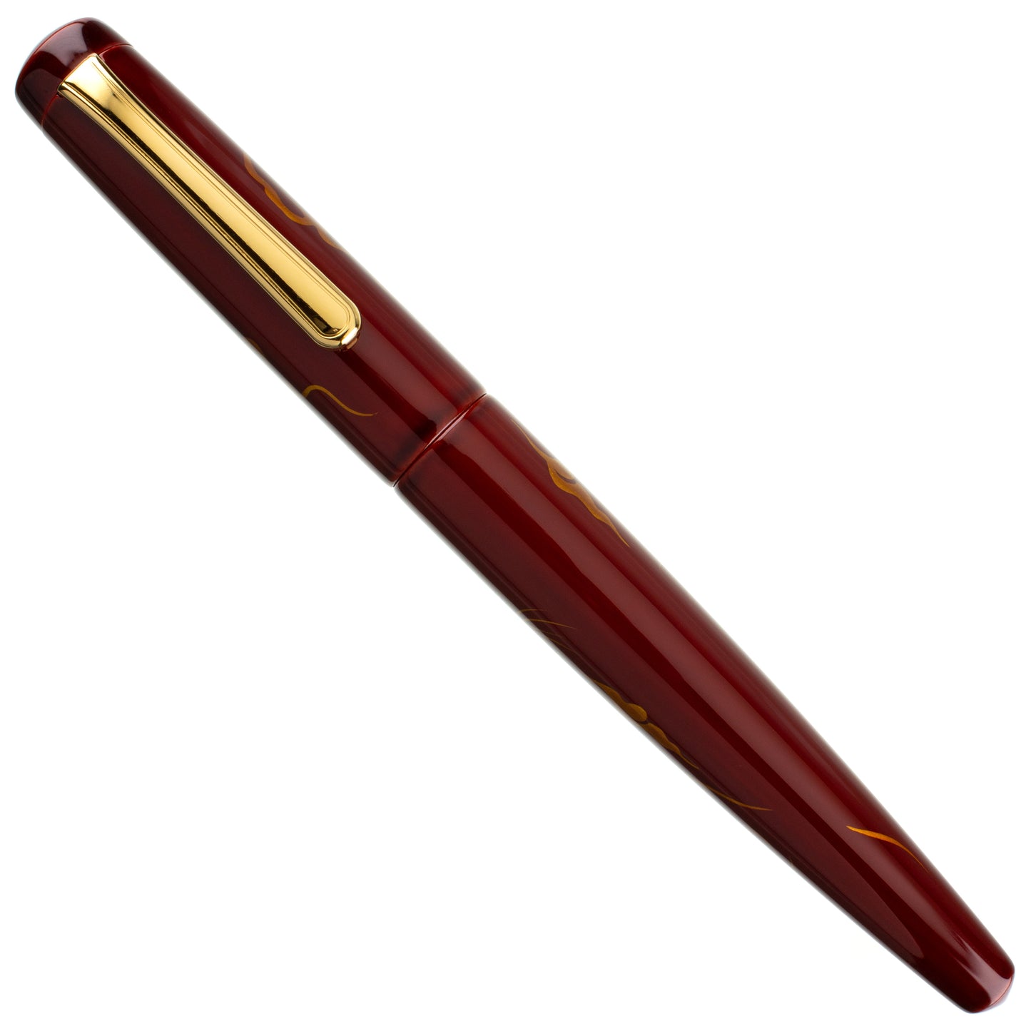 Nakaya Long Writer Ascending Dragon Aka-tamenuri - nibs.com