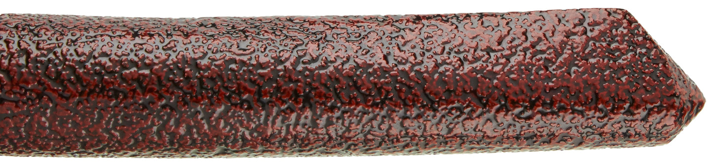 Nakaya Dorsal Fin Version 2 Ishime-Kanshitsu Kuro-tamenuri - nibs.com
