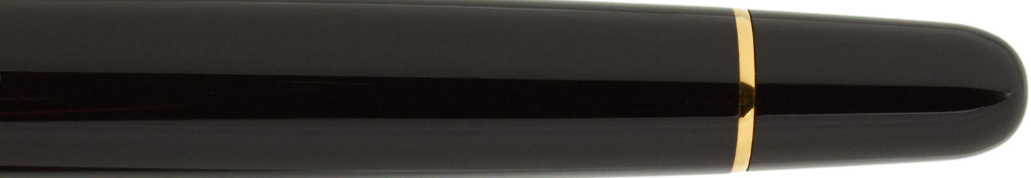 Aurora 88 Black with Sterling Silver Cap - nibs.com