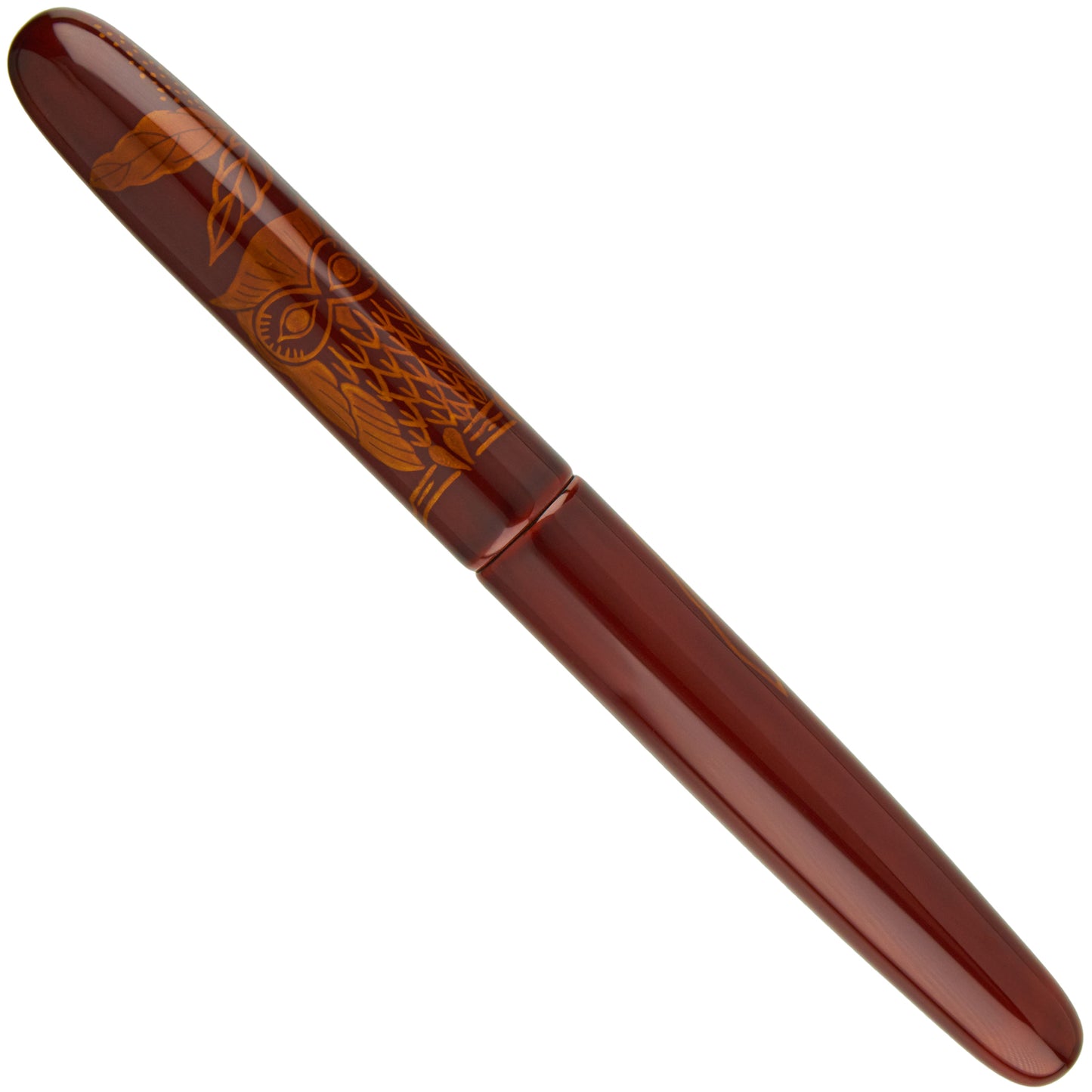 Nakaya Portable Cigar Owl Urushi - nibs.com
