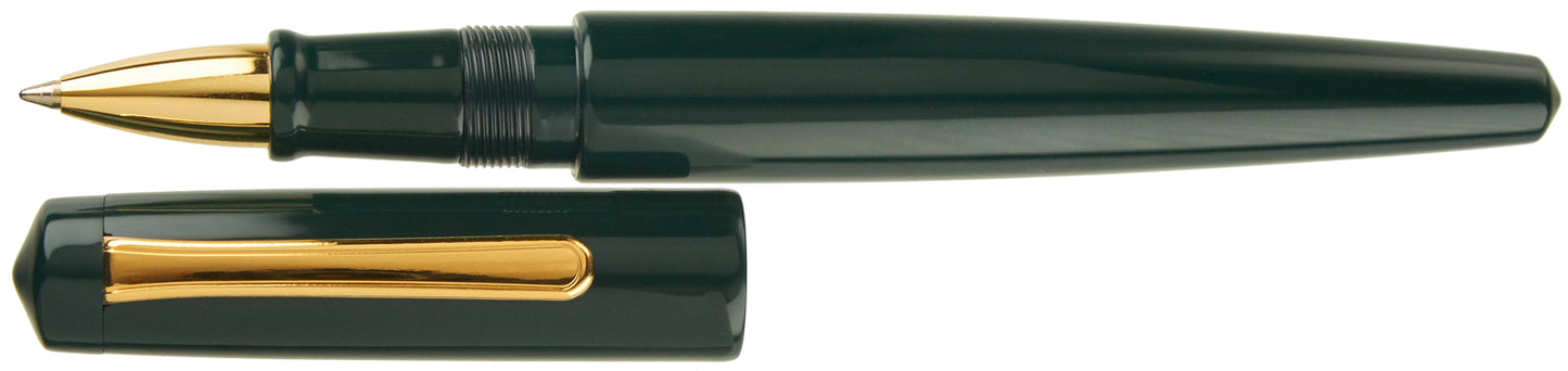 Nakaya Naka-ai Writer Ballpen Midori Gold - nibs.com