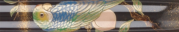 Namiki Yukari Royale Parrot with Peach - nibs.com