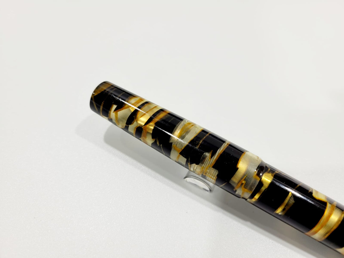 ASC Bologna Extra Minimalist Celluloid Black Lucens Limited Edition - nibs.com