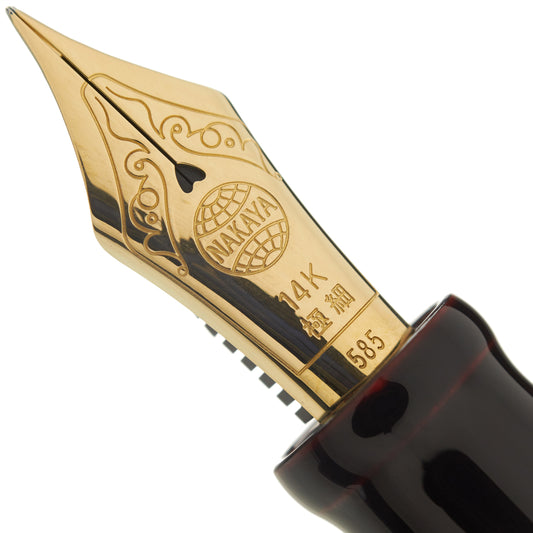 Nakaya Neo Standard Kuro-tamenuri - nibs.com