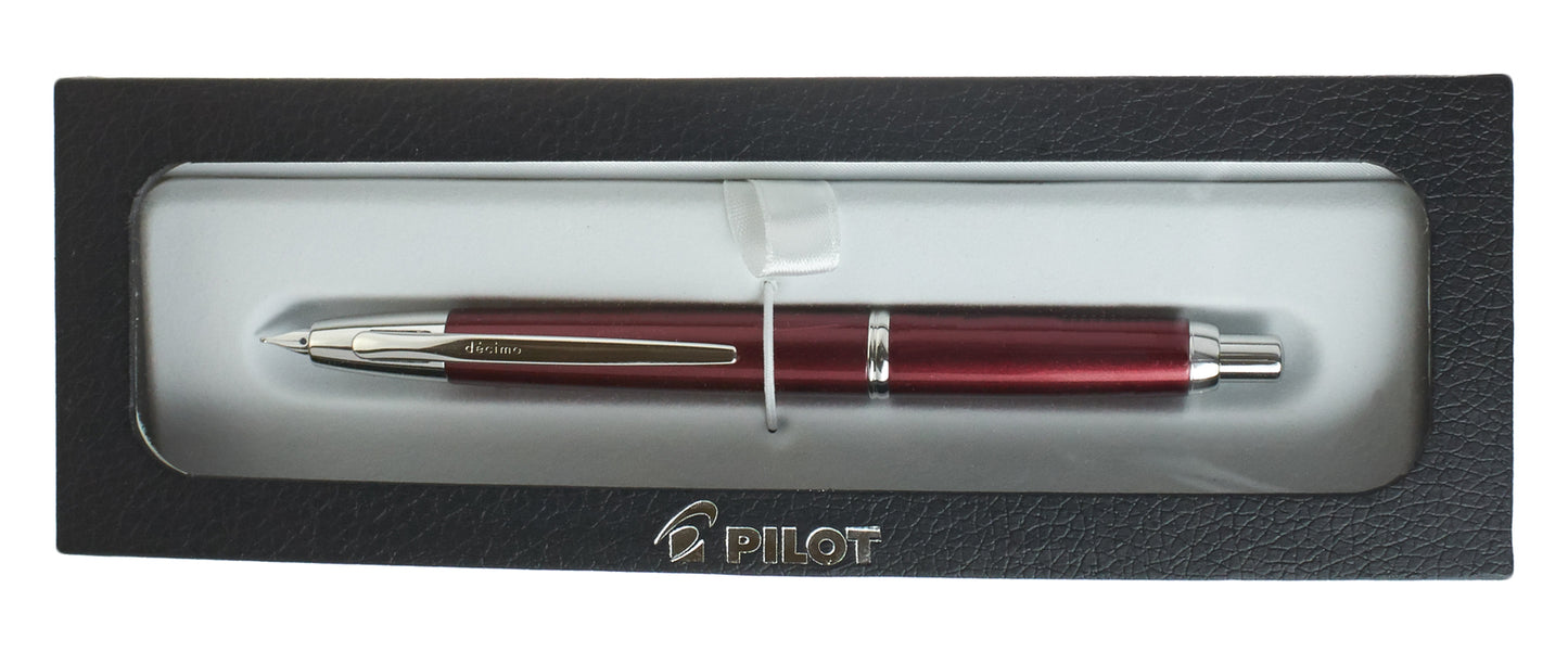 Pilot Decimo Burgundy - nibs.com