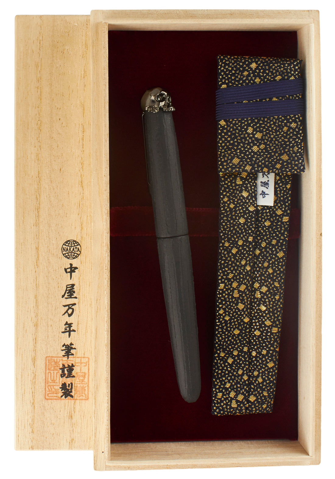 Nakaya Portable Writer Sumiko Skull - nibs.com
