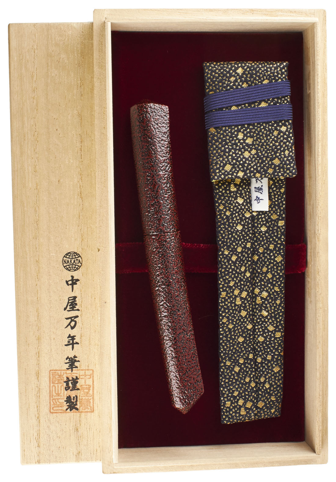 Nakaya Dorsal Fin Version 2 Ishime-Kanshitsu Aka-tamenuri - nibs.com