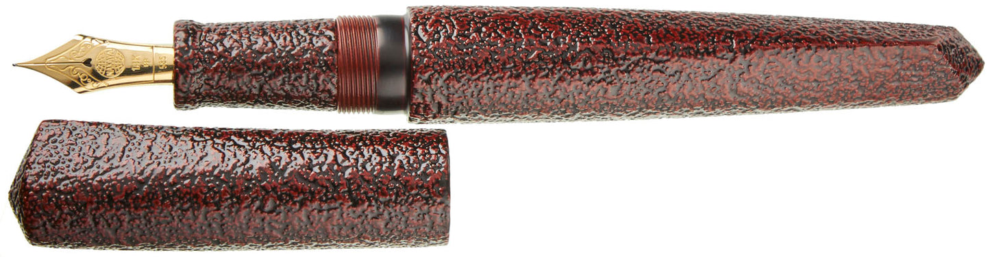 Nakaya Dorsal Fin Version 2 Ishime-Kanshitsu Aka-tamenuri - nibs.com