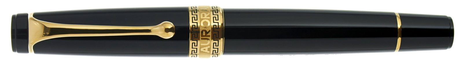 Aurora Optima Resin Black Gold - nibs.com