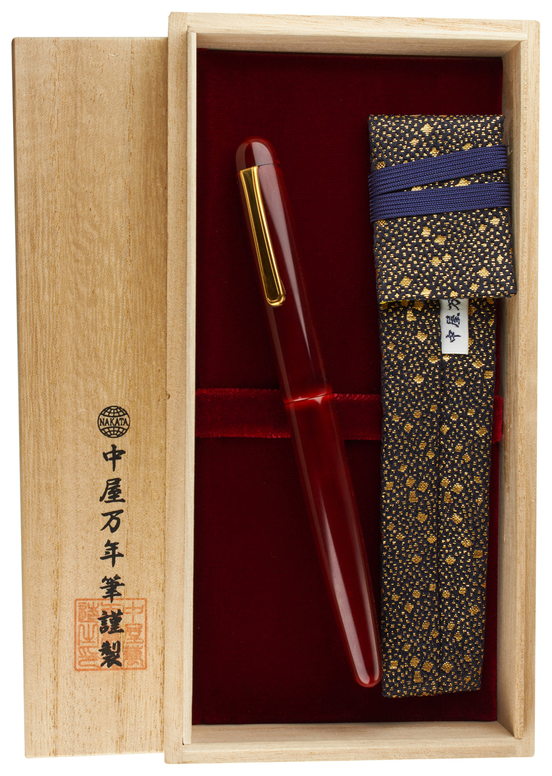 Nakaya Long Writer Aka-tamenuri - nibs.com
