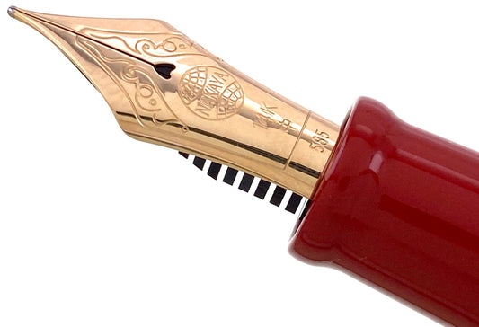 Nakaya Piccolo Writer String Rolled Shu Polished - nibs.com