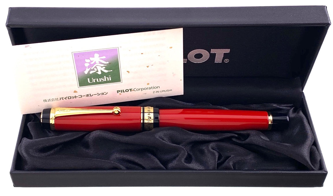Pilot Custom 845 Vermilion Urushi - nibs.com