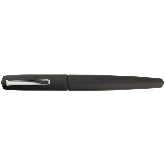 Nakaya Naka-ai Writer Ballpen Matte Black Chrome - nibs.com