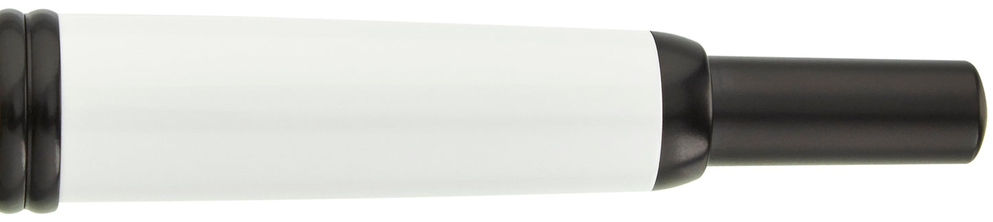 Pilot Vanishing Point White Black Matte - nibs.com