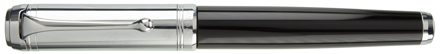 Aurora Talentum Chrome Cap Black - nibs.com