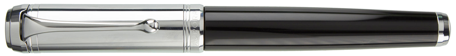 Aurora Talentum Chrome Cap Black - nibs.com