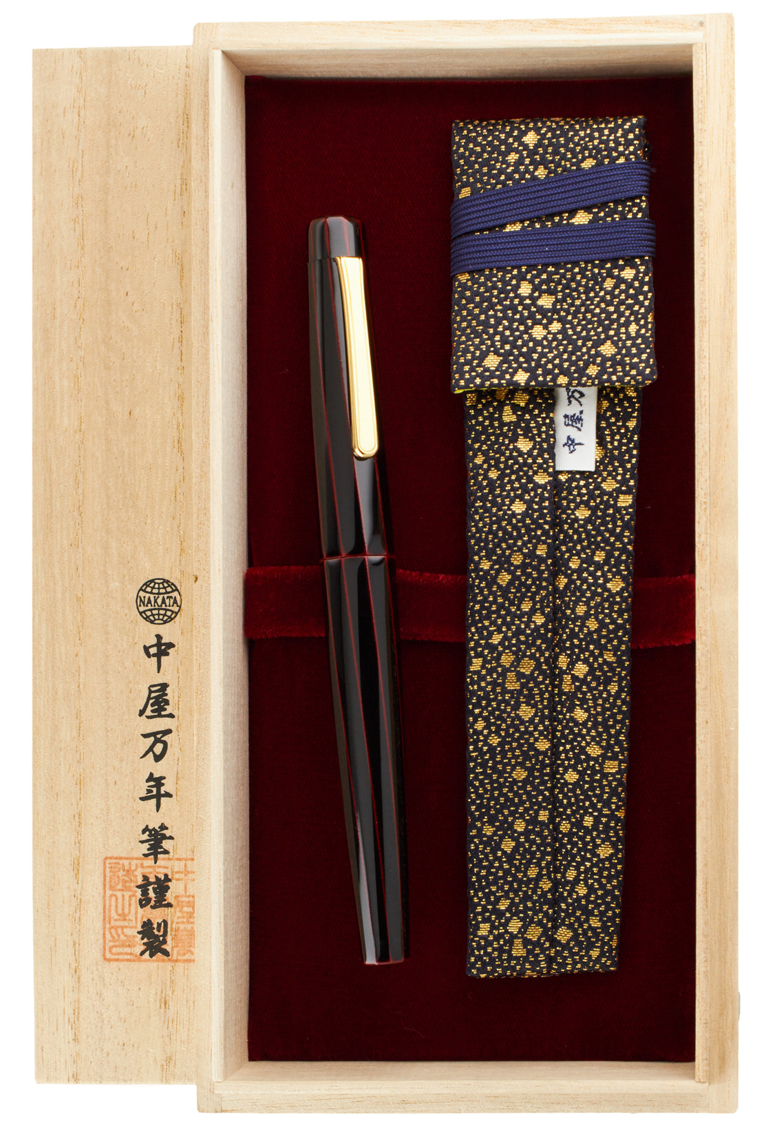 Nakaya Decapod Writer Kuro-tamenuri TW - nibs.com