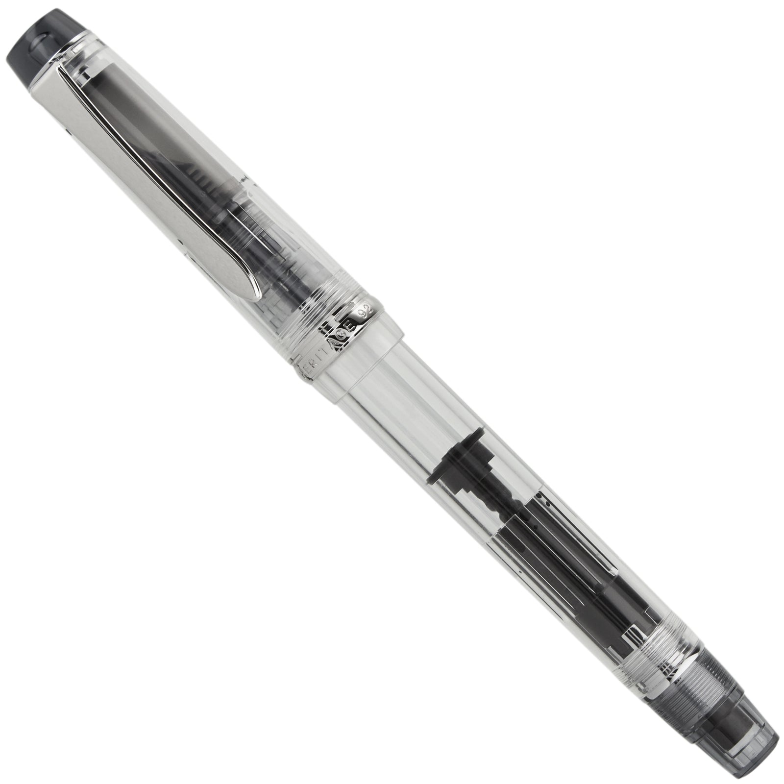 Pilot Custom Heritage 92 Clear Demonstrator - nibs.com