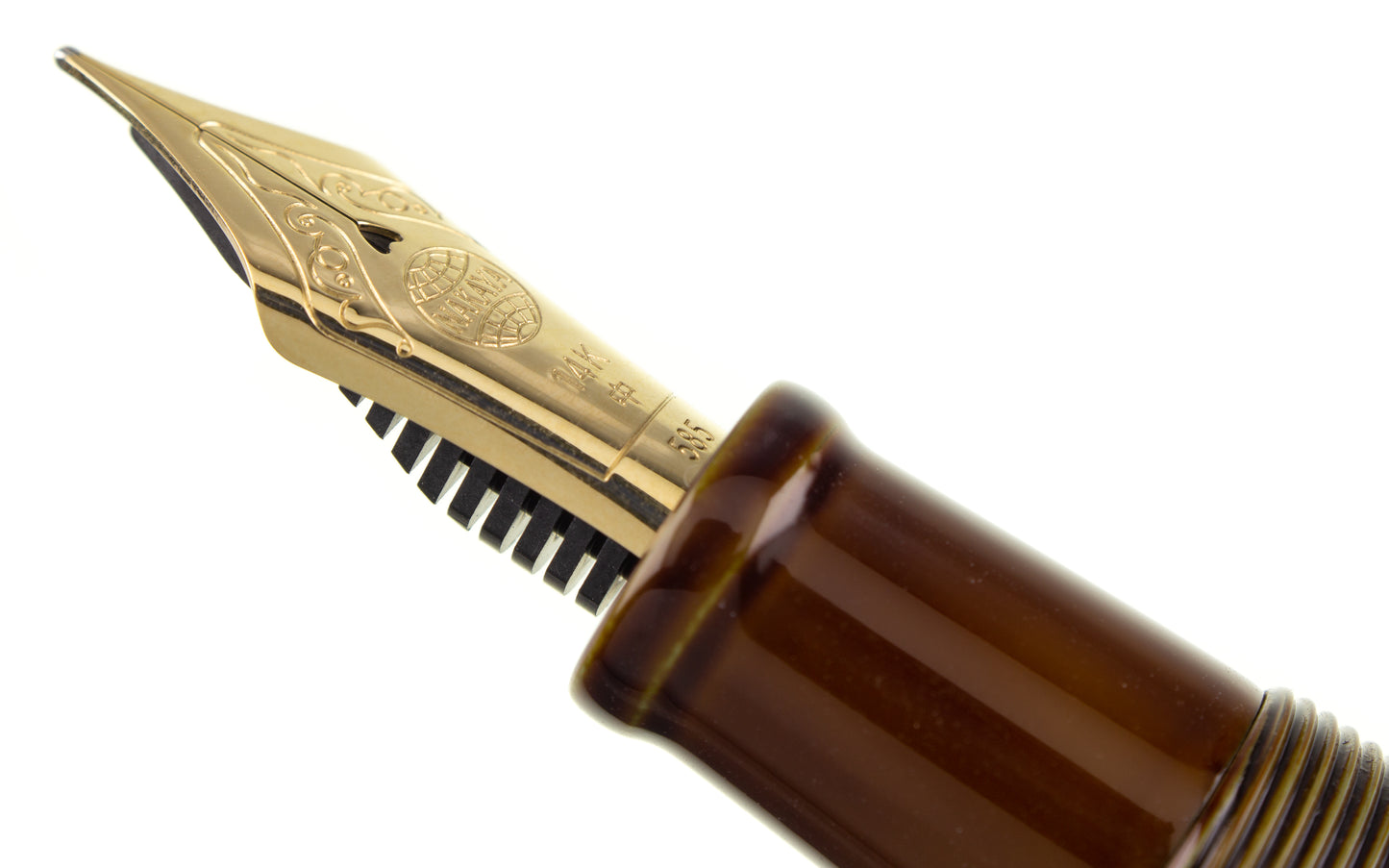 Nakaya Naka-ai Writer Blue Rose with Raden - nibs.com