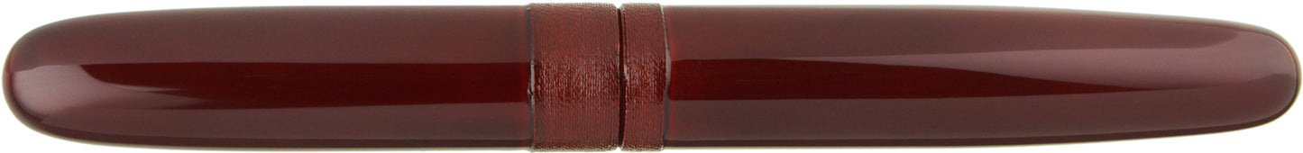 Nakaya 17mm Portable Cigar String Rolled Aka-tamenuri - nibs.com