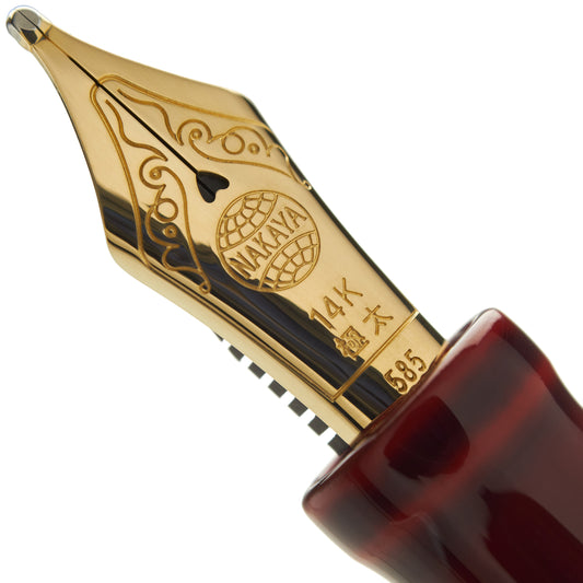 Nakaya Piccolo Cigar String Rolled Aka-tamenuri - nibs.com