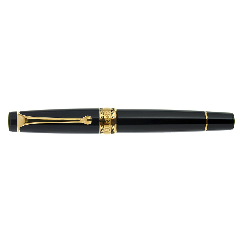 Aurora Optima Resin Black Gold - nibs.com