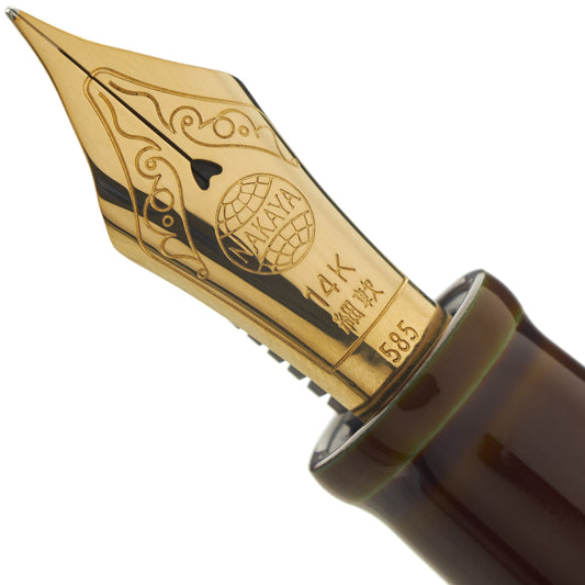 Nakaya Piccolo Writer Heki-tamenuri - nibs.com